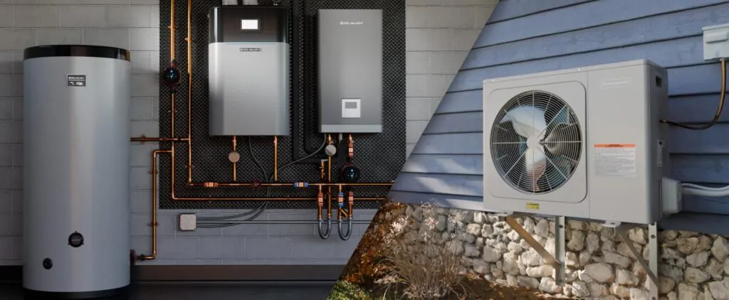 Installation d'une pompe à chaleur air-eau